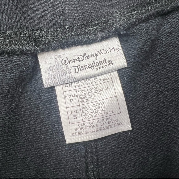 Disney Disneyland Resort Mickey Mouse Wide Leg Sweatpants in Black Disney Parks - Picture 6 of 6